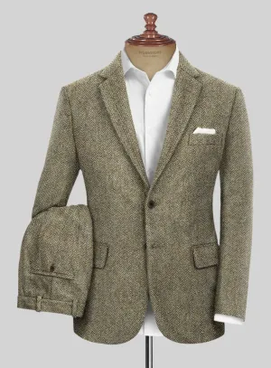 Harris Tweed Barley Brown Suit