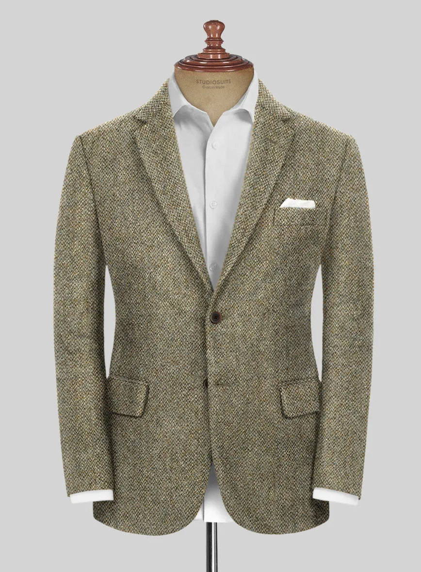 Harris Tweed Barley Brown Suit