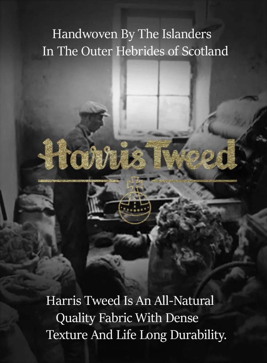 Harris Tweed Barley Brown Suit