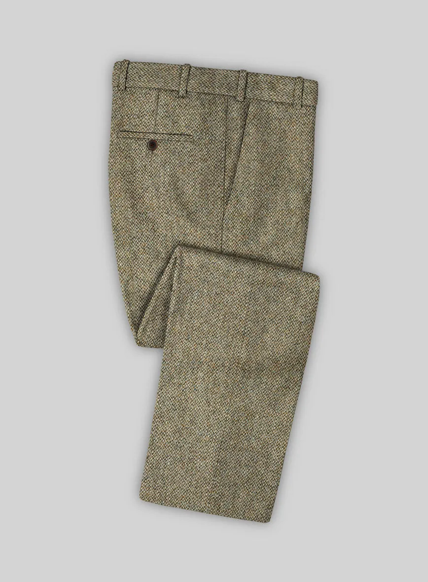 Harris Tweed Barley Brown Suit