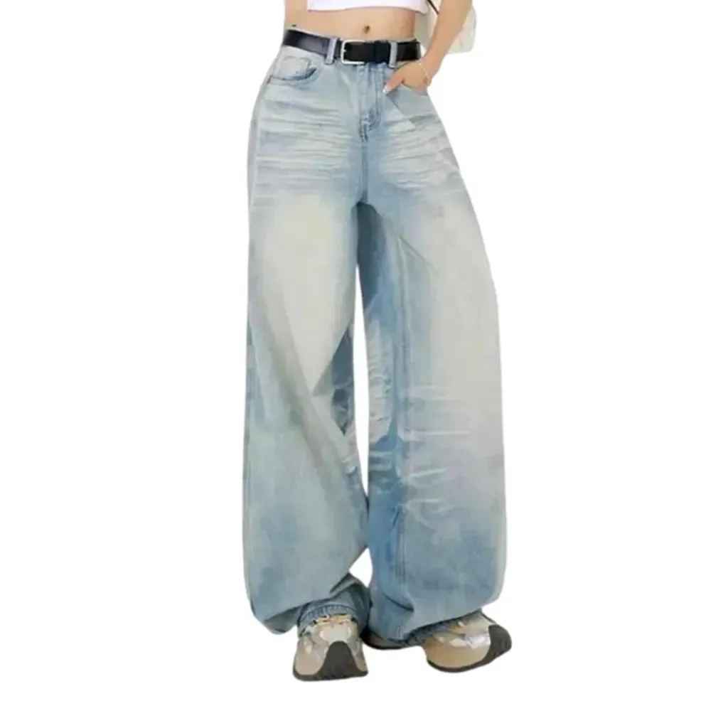 High rise women's jeans