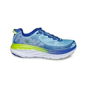 Hoka One One Bondi 5 Sky Blue / Surf The Web Running Shoes - Women's