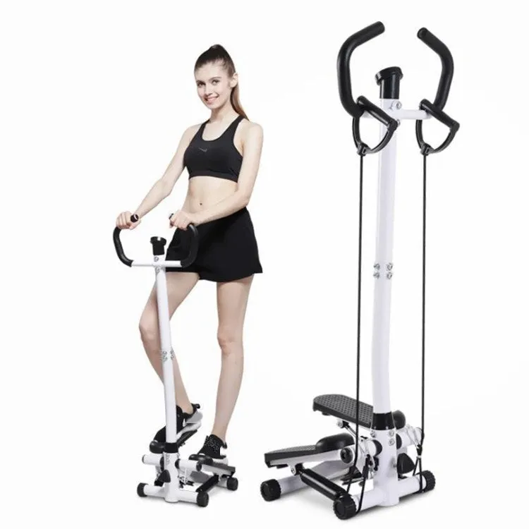 Household Mute Armrest  Fitness Equipment Multifunctional Hydraulic Stepper, Specification:  with Drawstring