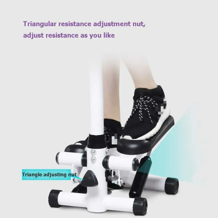 Household Mute Armrest  Fitness Equipment Multifunctional Hydraulic Stepper, Specification:  with Drawstring