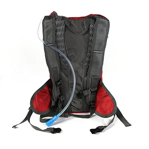 Hydration Solar Backpack 7W Solar Panel Charger & 2L Bladder Bag