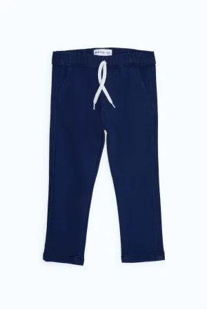 Infant Boys Navy Jogger Jean