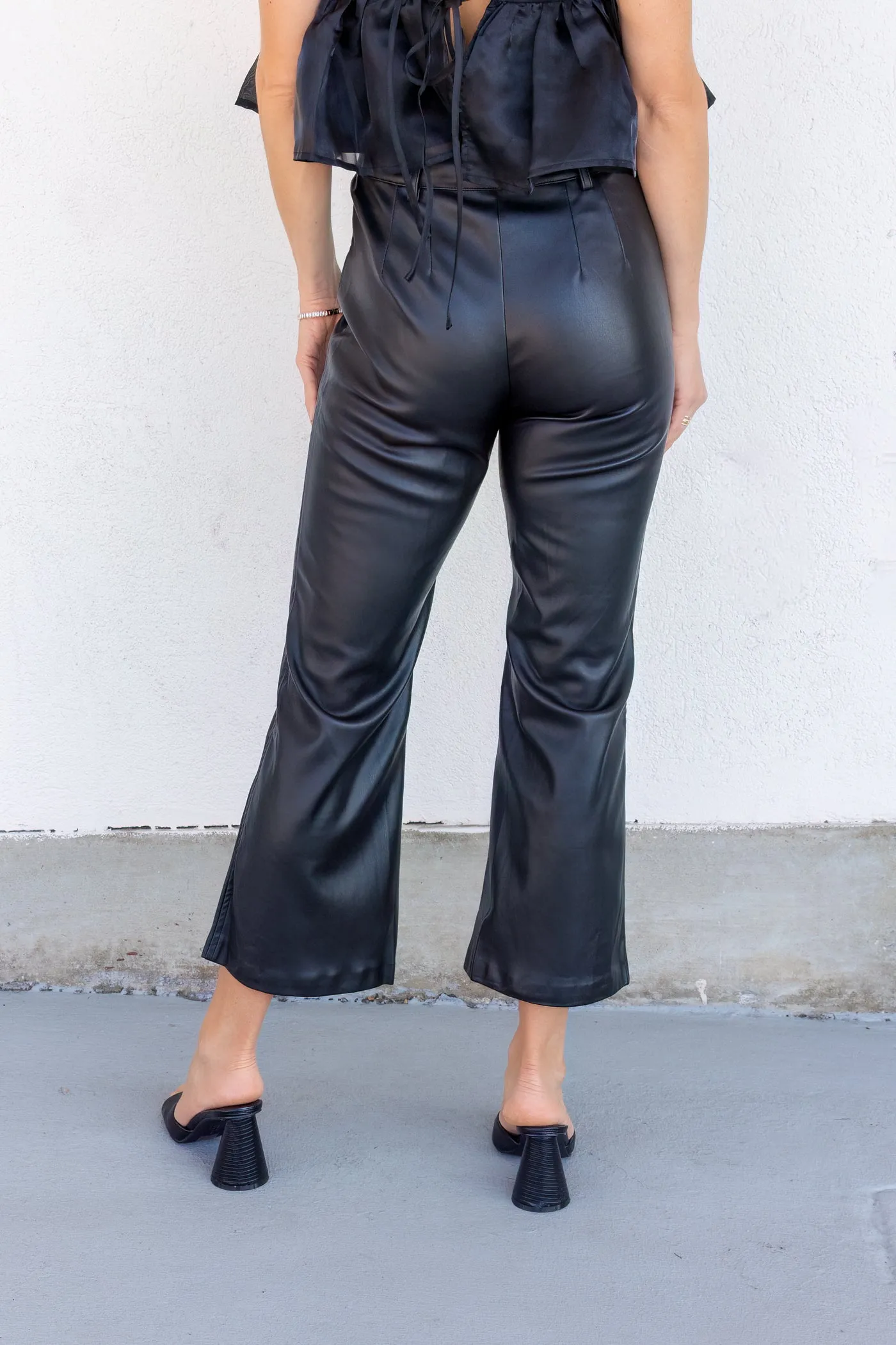 JAMIE LEATHER PANTS