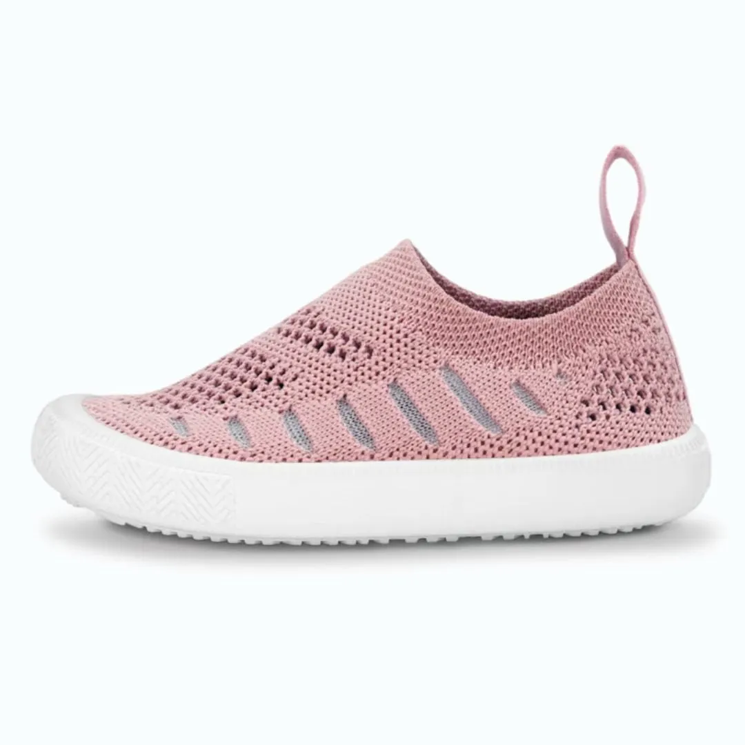 Jan & Jul Pale Pink Knit Slip On Shoes