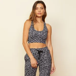 Leopard Movement Sports Bra