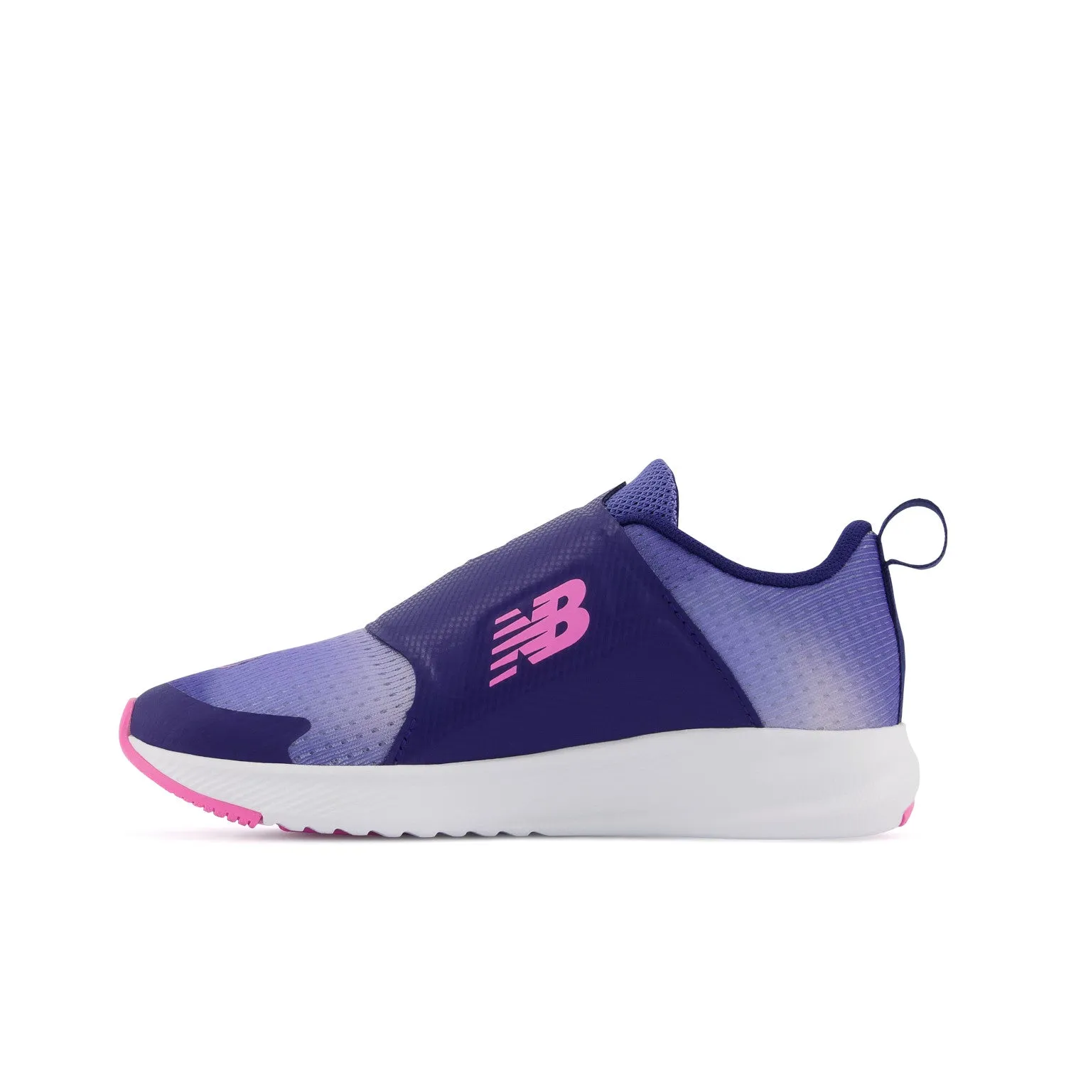 Little Kid's New Balance FuelCore Reveal v3 BOA Color: Vibrant Violet with Aura & Bubblegum