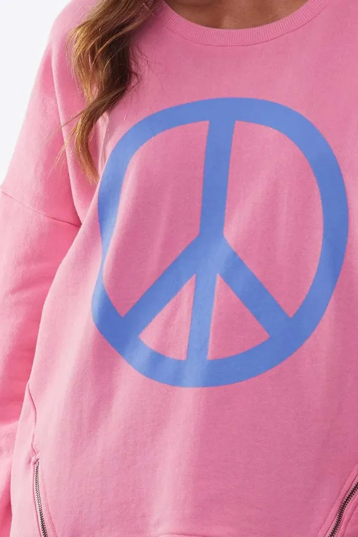 Love and Peace Crew in Pink