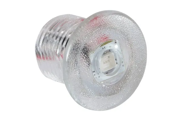 Lumitec Newt Courtesy/Accent Red LED Light Clear Finish 12v