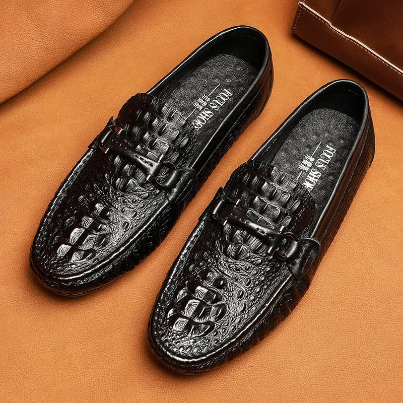 Luxury CrocTex Waterproof Slip-on Loafers