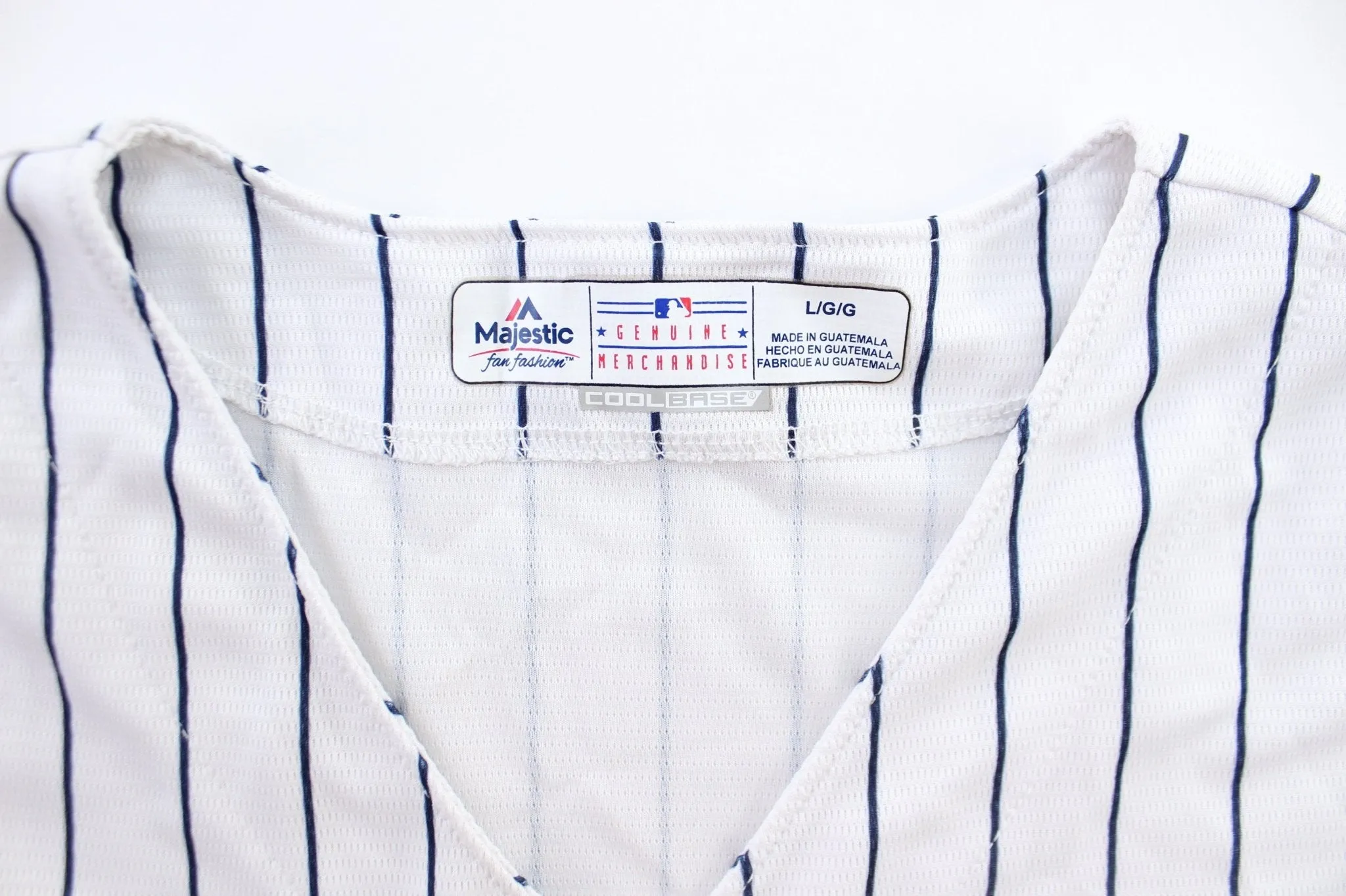 Majestic New York Yankees Pinstripe Baseball Jersey