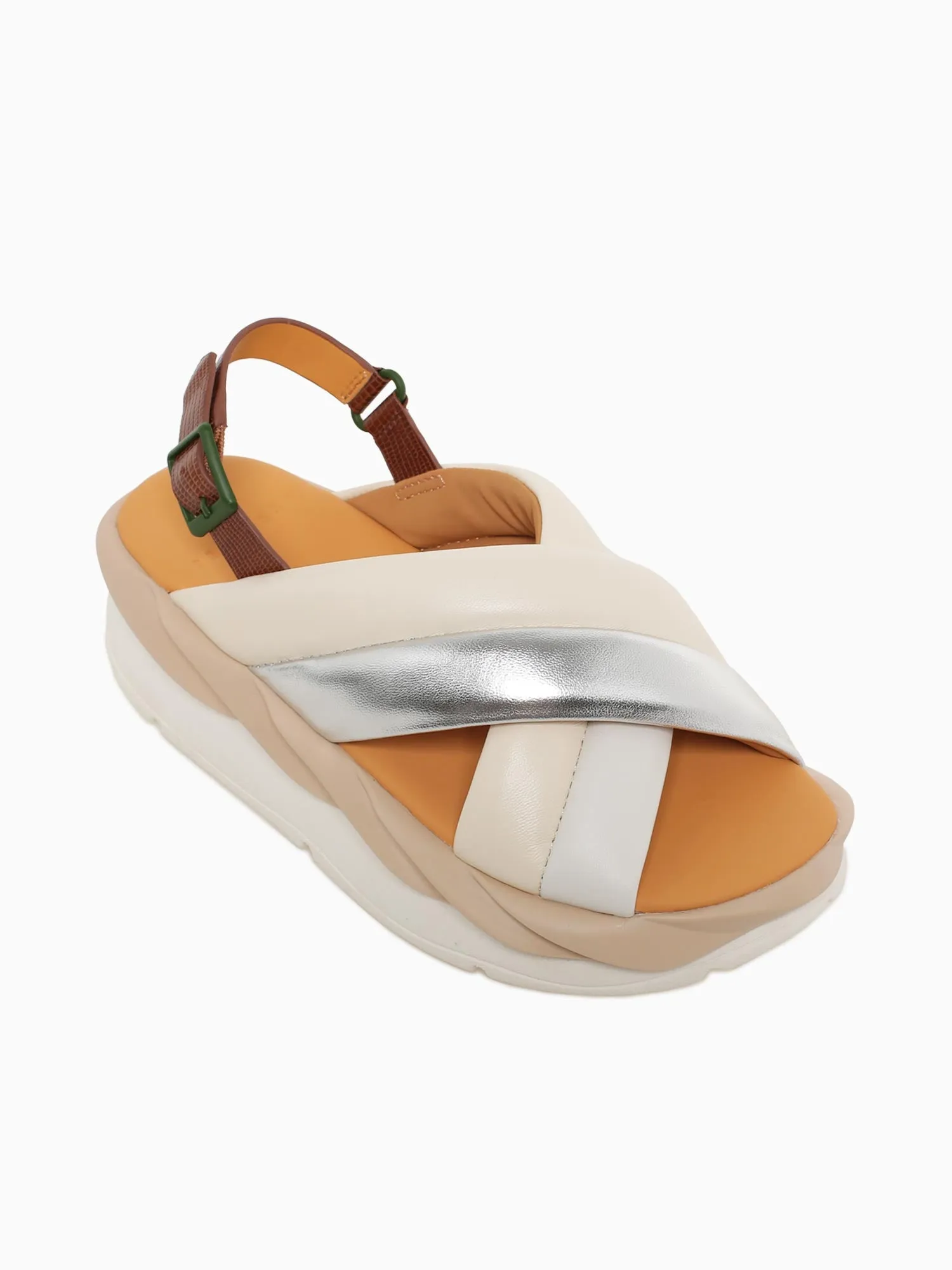 Mellow Mela Cream Leather