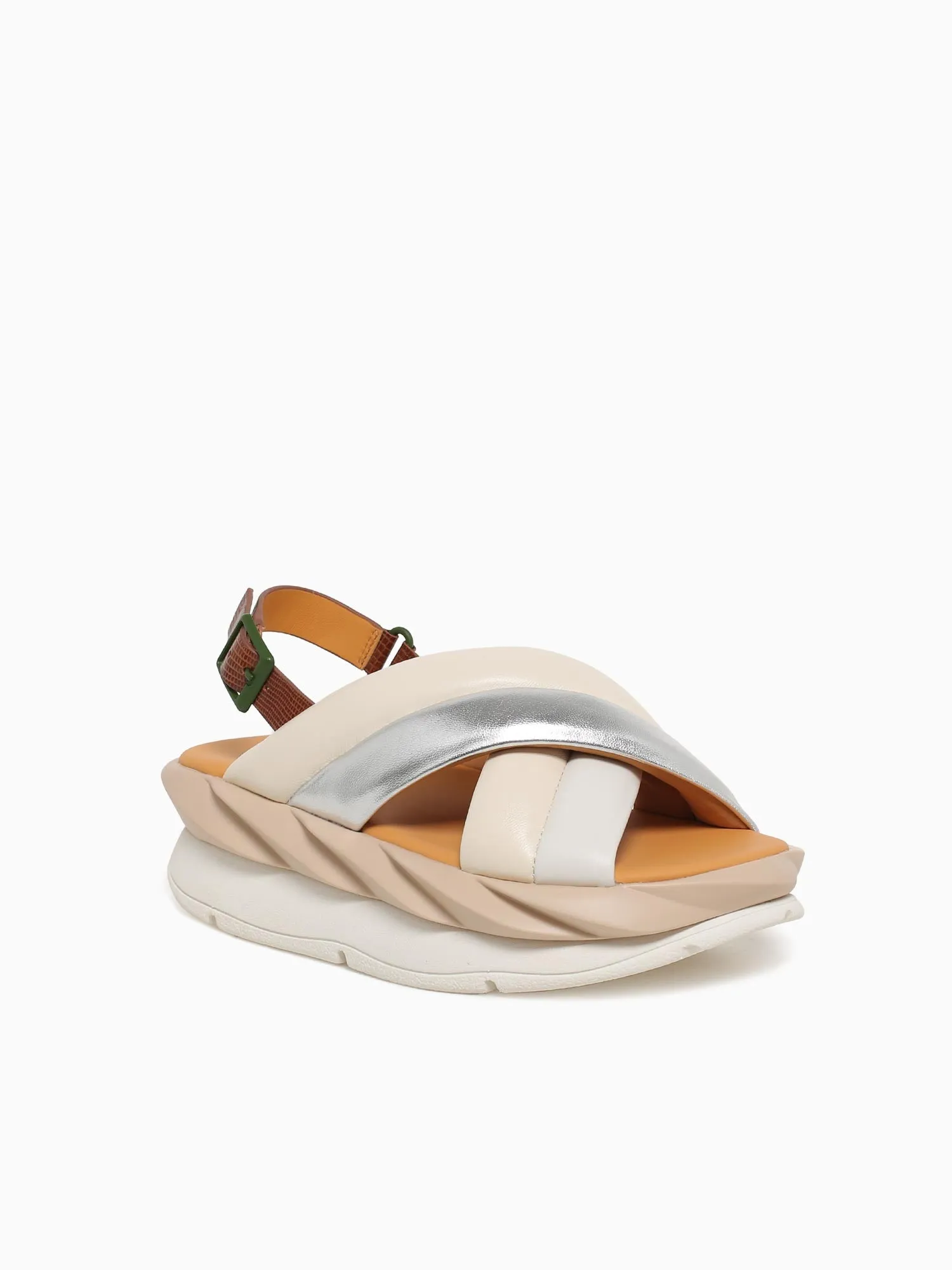 Mellow Mela Cream Leather