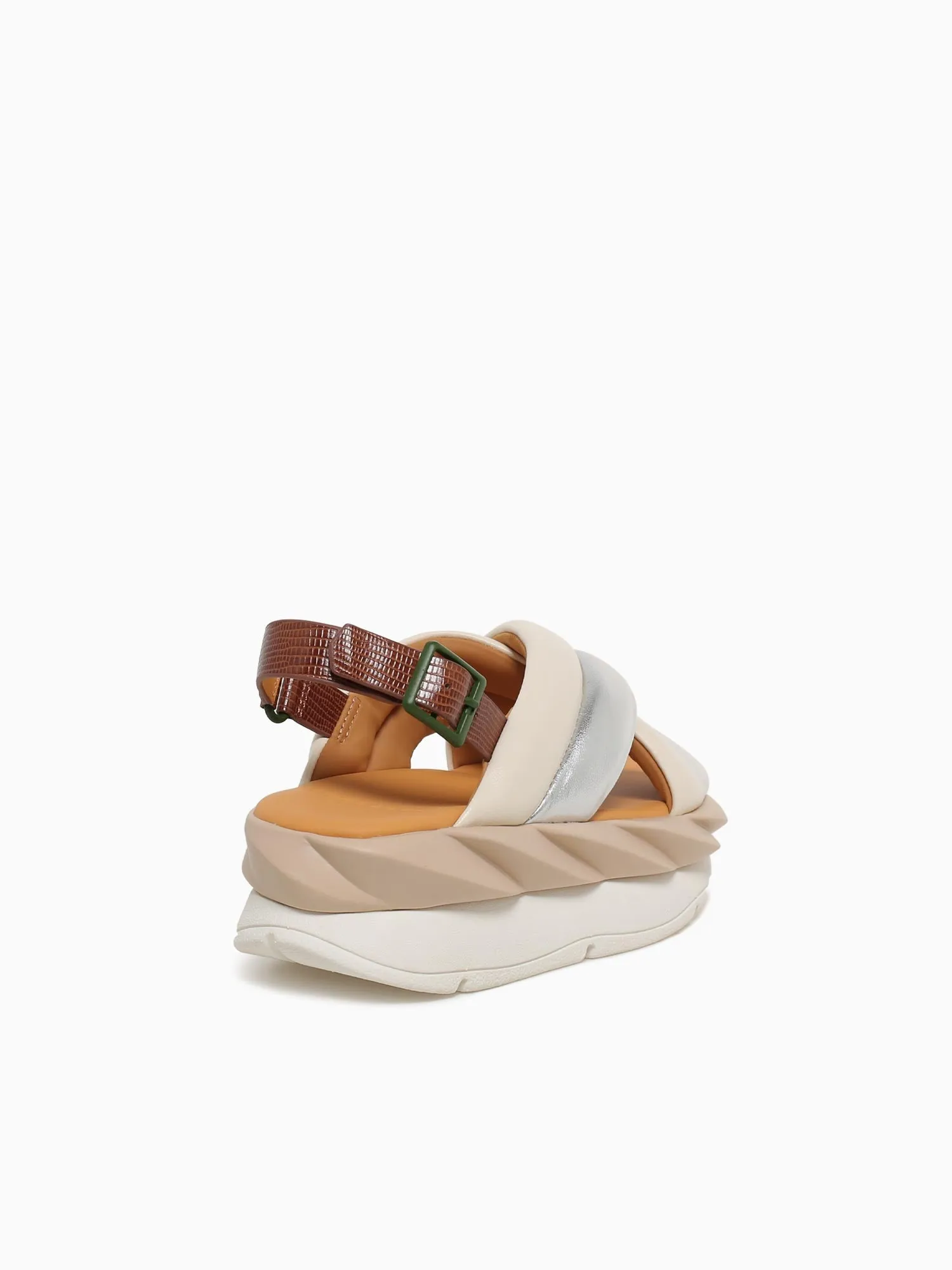 Mellow Mela Cream Leather