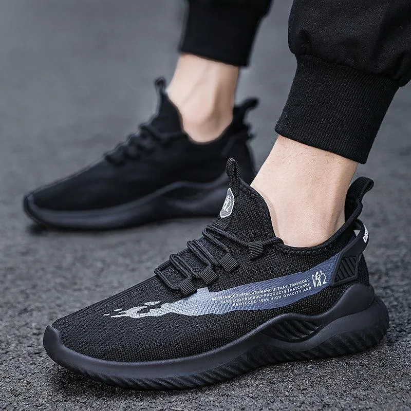 Men Sneakers Lightweight Breathable Walking Shoes Men