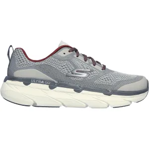 Men's Skechers Max Cushioning Premier Grey/Red Mesh