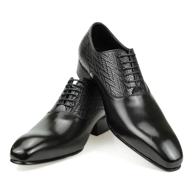 Modish Brogue Nuptial Oxford Leather Shoes