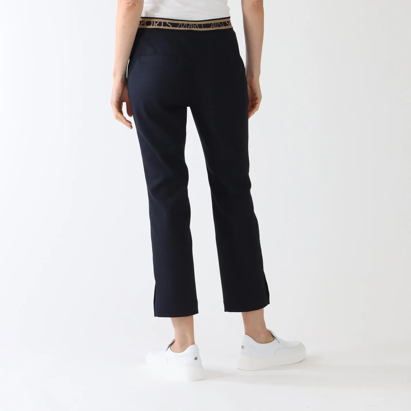 Navy Sydney Sports Waistband Pants