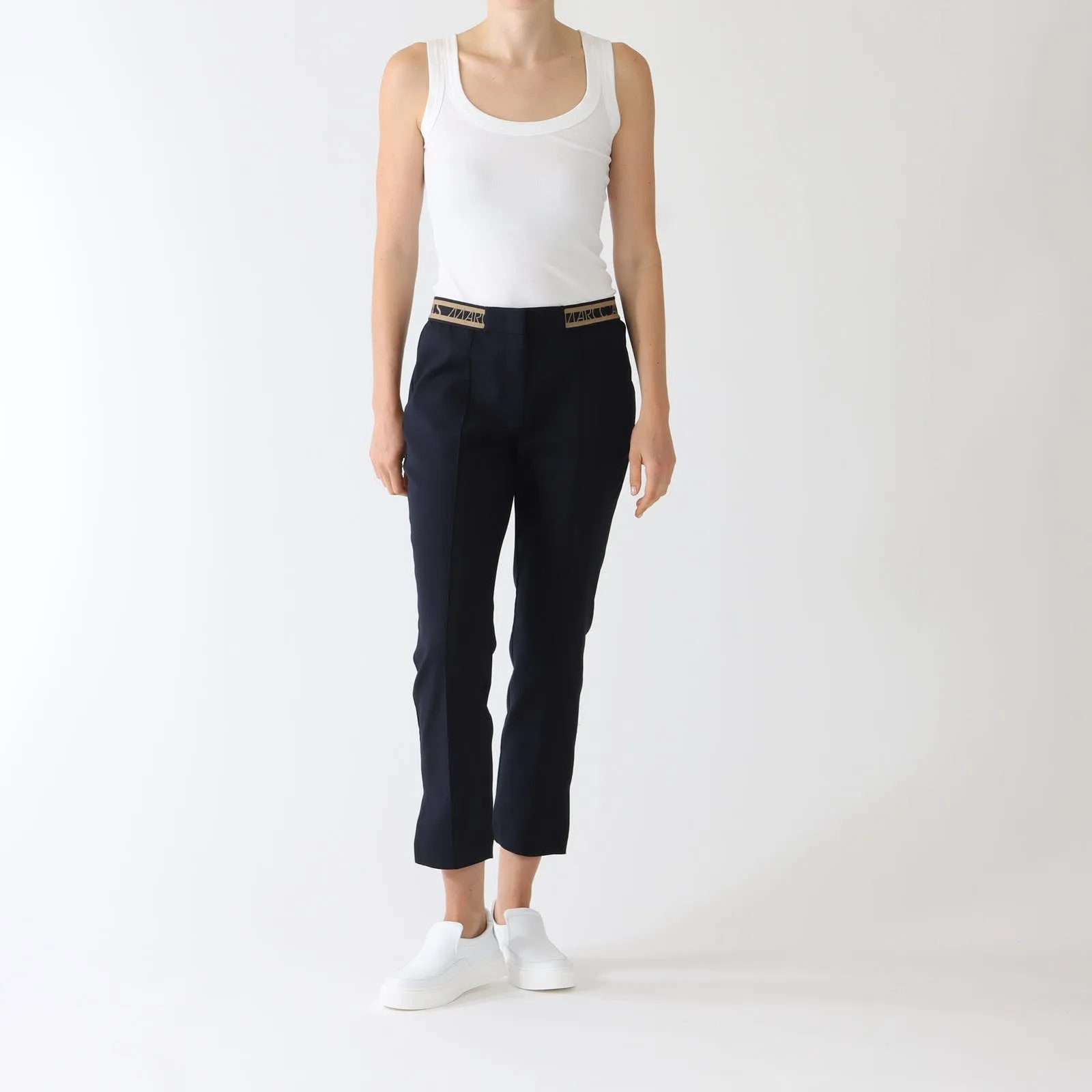 Navy Sydney Sports Waistband Pants