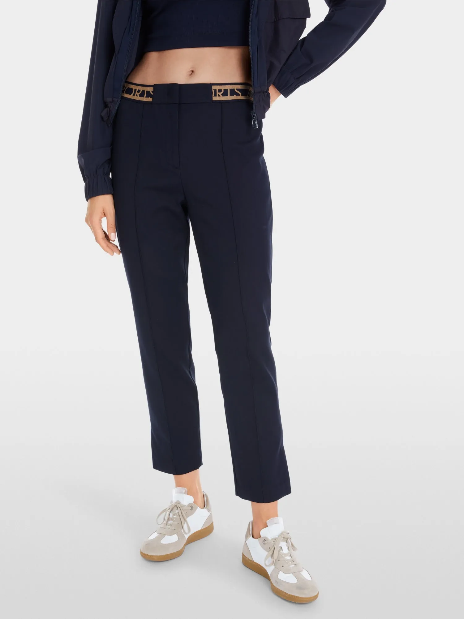 Navy Sydney Sports Waistband Pants