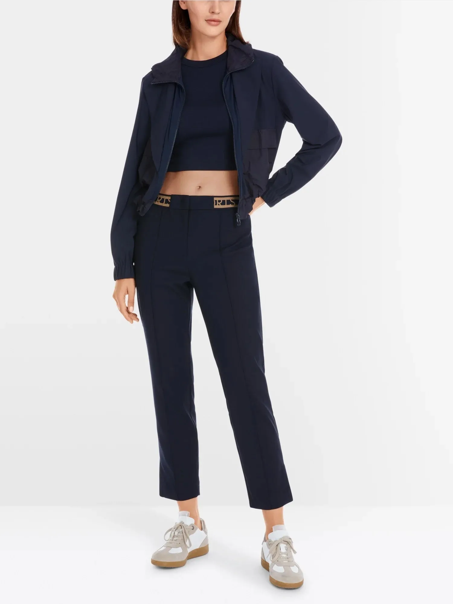 Navy Sydney Sports Waistband Pants