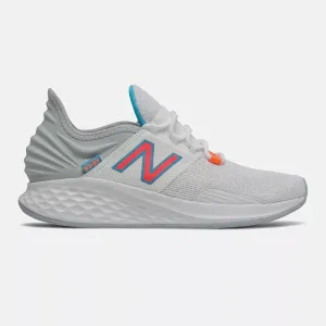 'New Balance' Women" Fresh Foam Roav - White / Vivid Coral