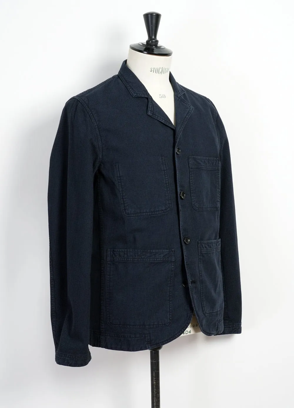 NICOLAI | Informal 4-button Blazer | Black Navy