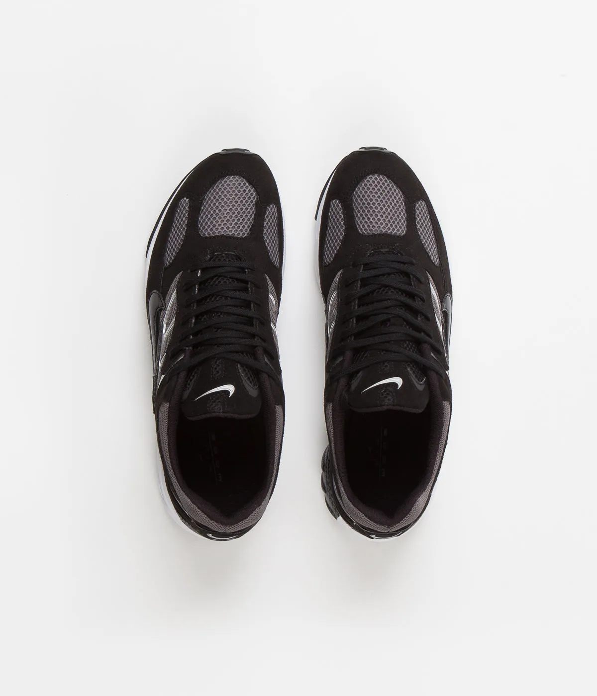 Nike Air Ghost Racer Shoes - Black / Black - Dark Grey - White