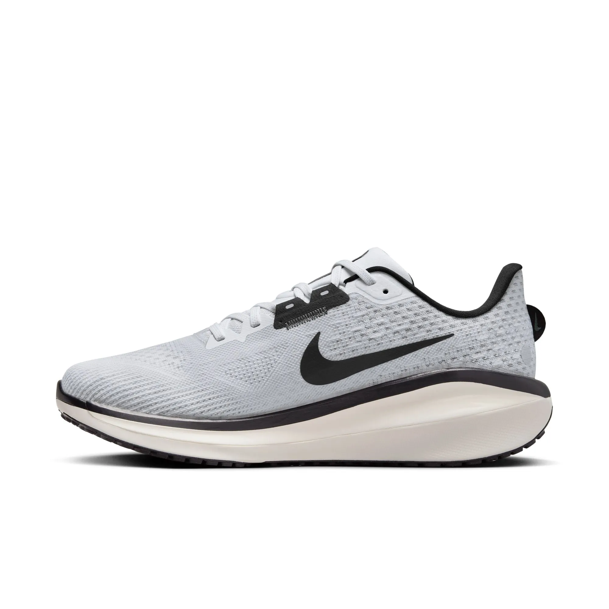 Nike Men's Air Zoom Vomero 17 Running Shoes White / Black / Pure Platinum / Vintage Green