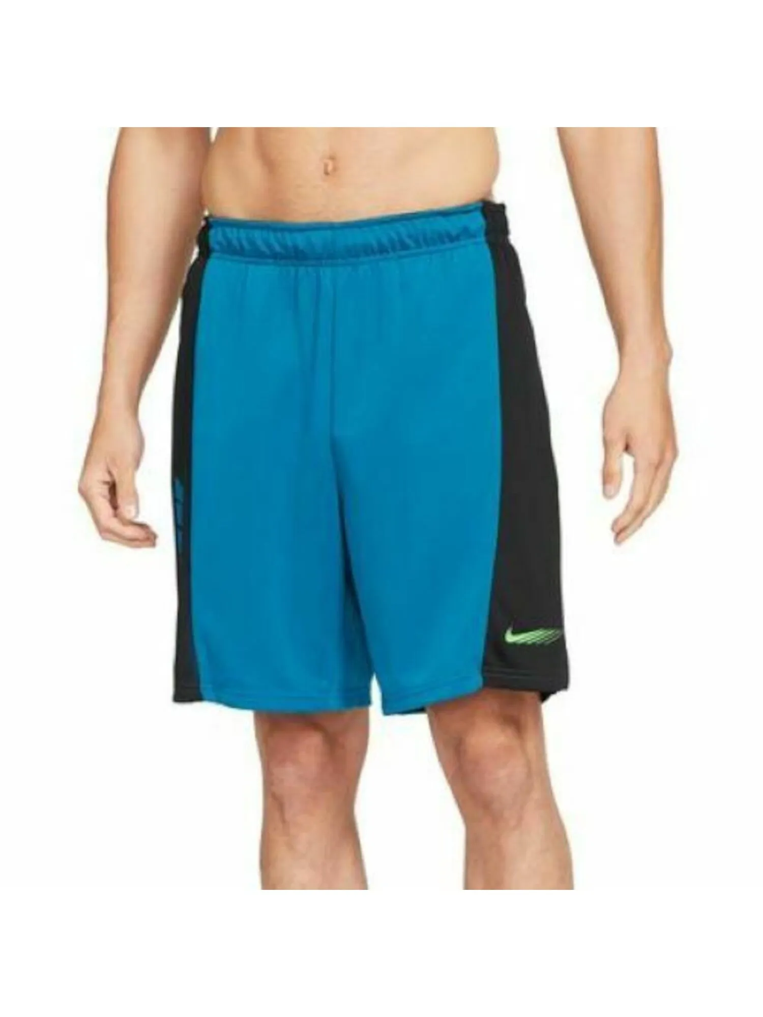 Nike Mens Standard Dri-Fit Colorblocked 8 Training Shorts, Size Small