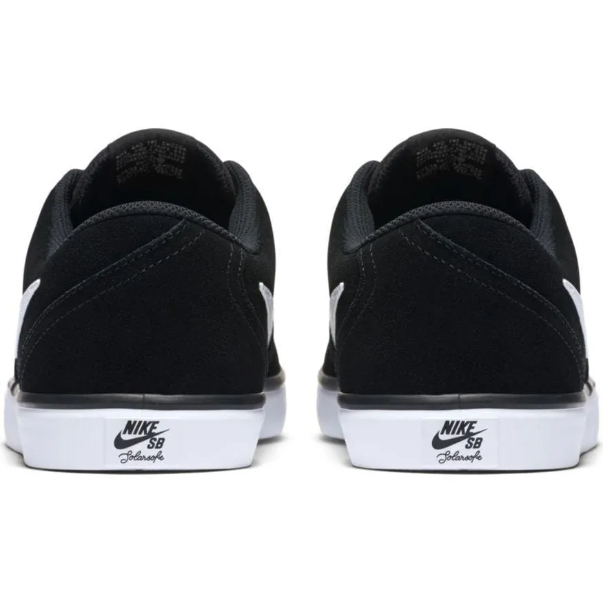 Nike SB Check Solar Suede Black White