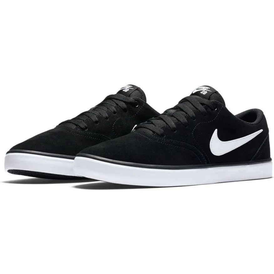 Nike SB Check Solar Suede Black White