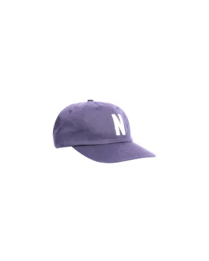 Norse Projects Felt N Twill Sports Cap - Purple