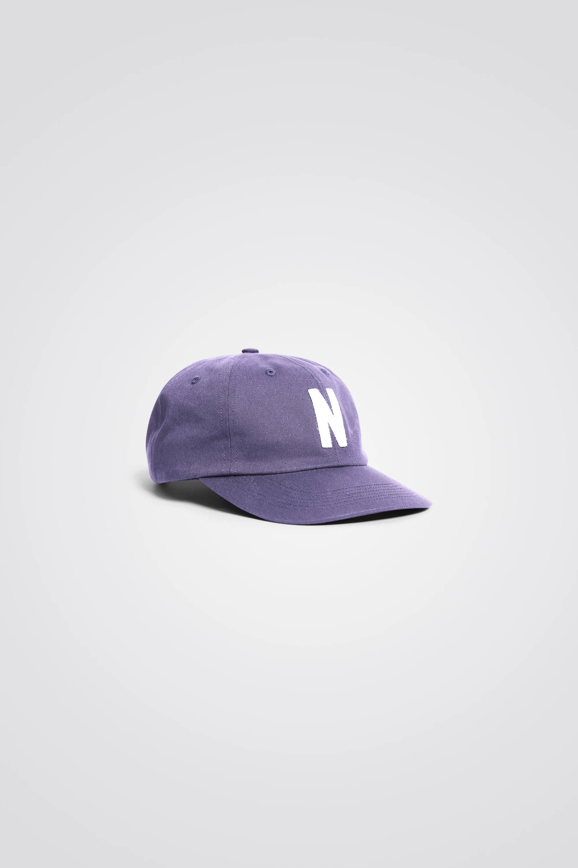 Norse Projects Felt N Twill Sports Cap - Purple