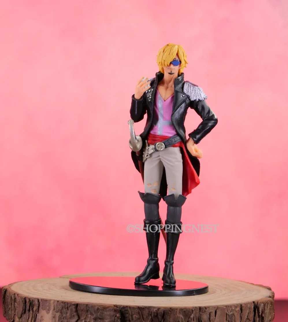 One Piece | Vinsmoke Sanji The Grandline Men Vol 4 Anime Action Figure | 17 Cm |