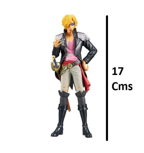 One Piece | Vinsmoke Sanji The Grandline Men Vol 4 Anime Action Figure | 17 Cm |