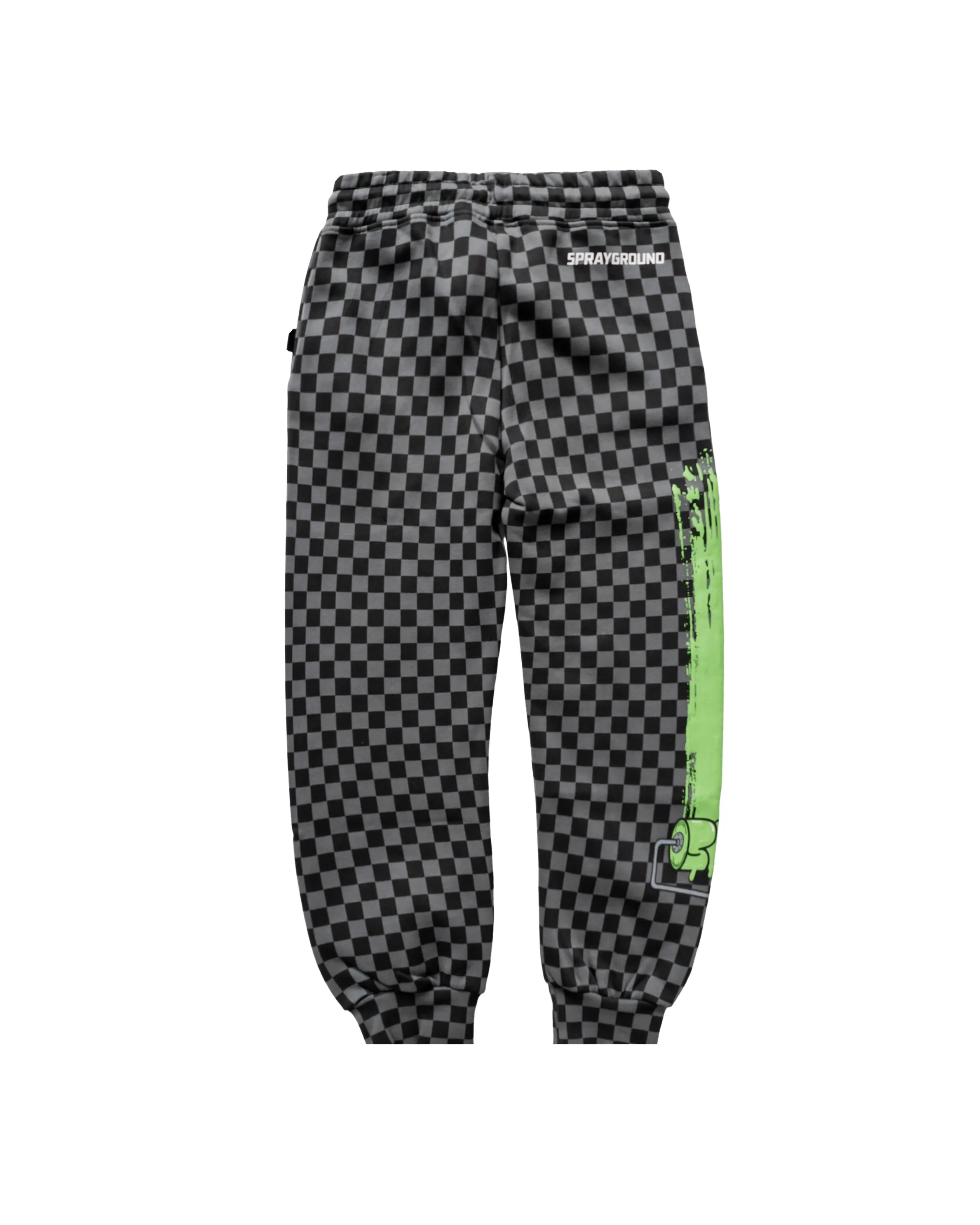 Paint Roller Checkered Pants