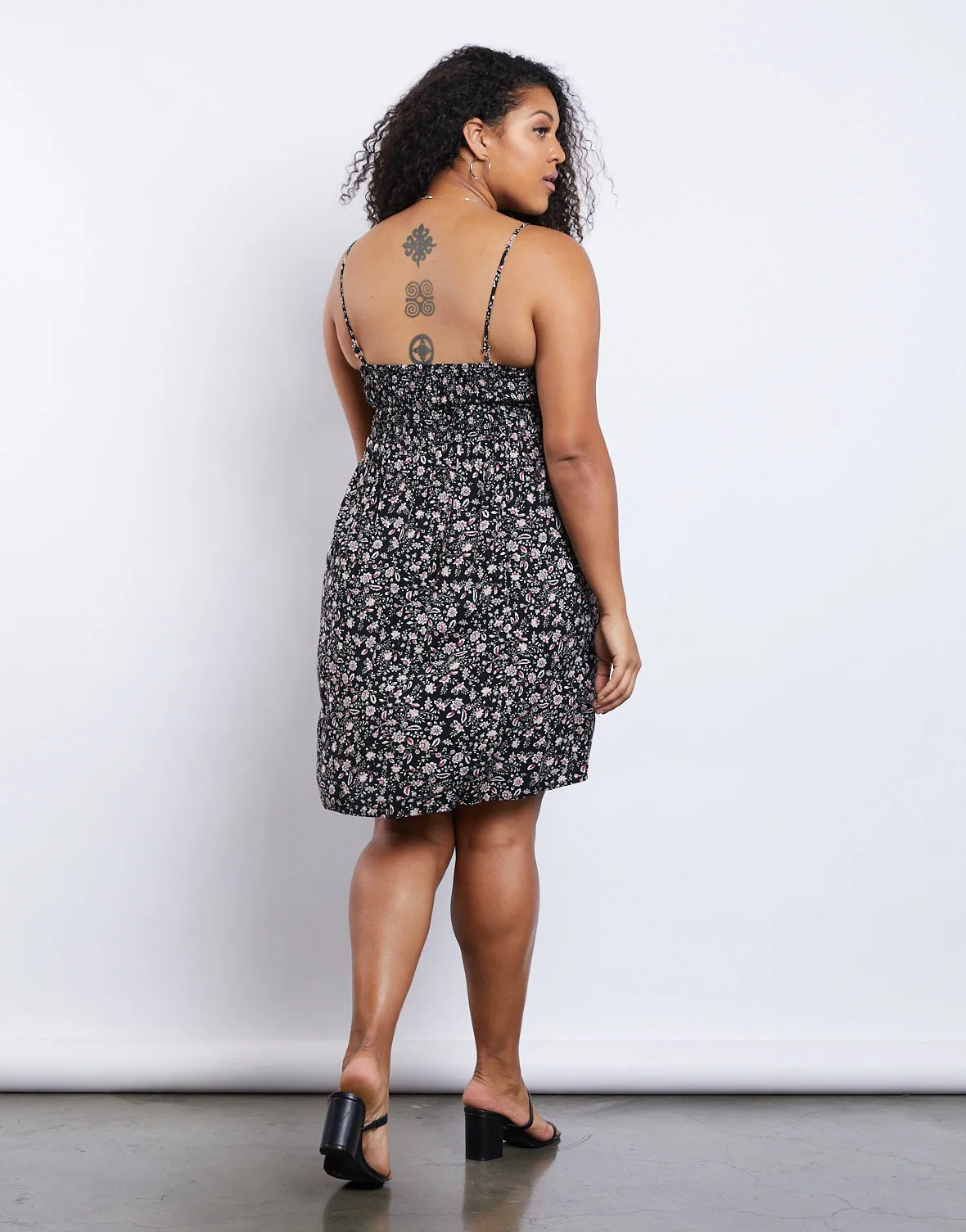 Plus Size Cassia Floral Dress