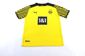 Puma Embroidered Logo Dortmund Erling Haaland Soccer Jersey