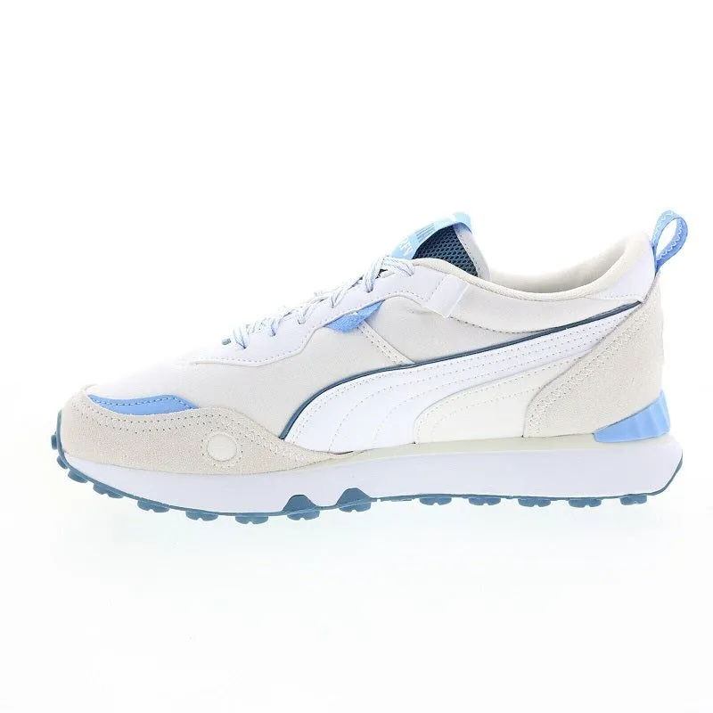 Puma Men's Rider FV Vacation Shoes - White / Deep Dive Blue