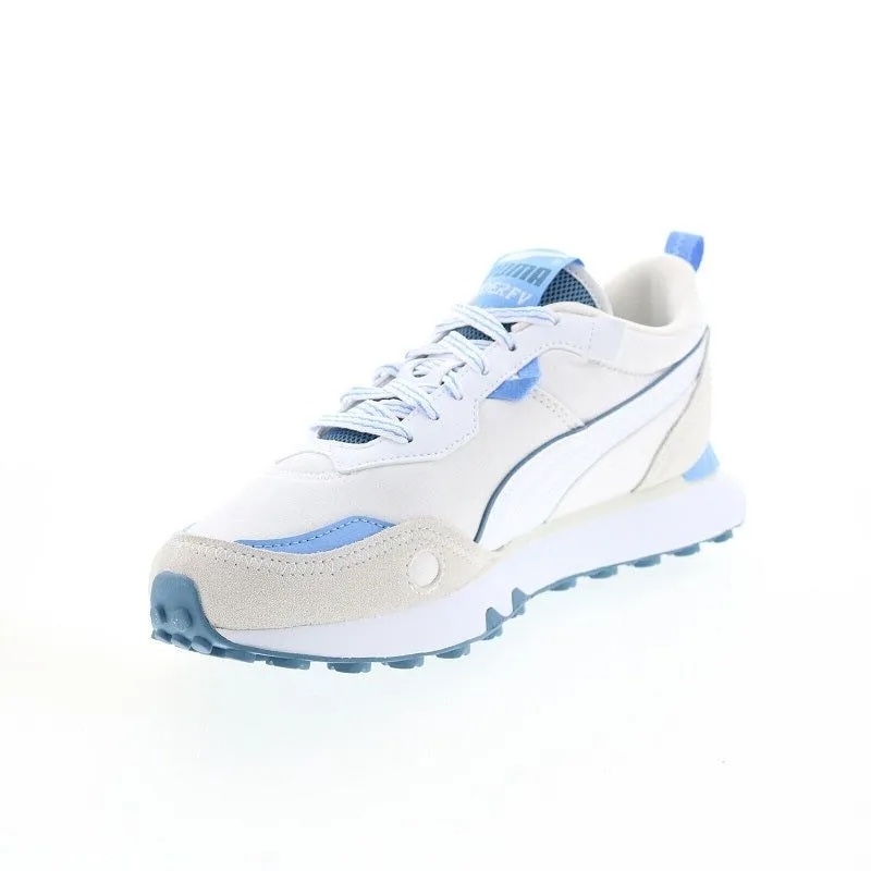 Puma Men's Rider FV Vacation Shoes - White / Deep Dive Blue