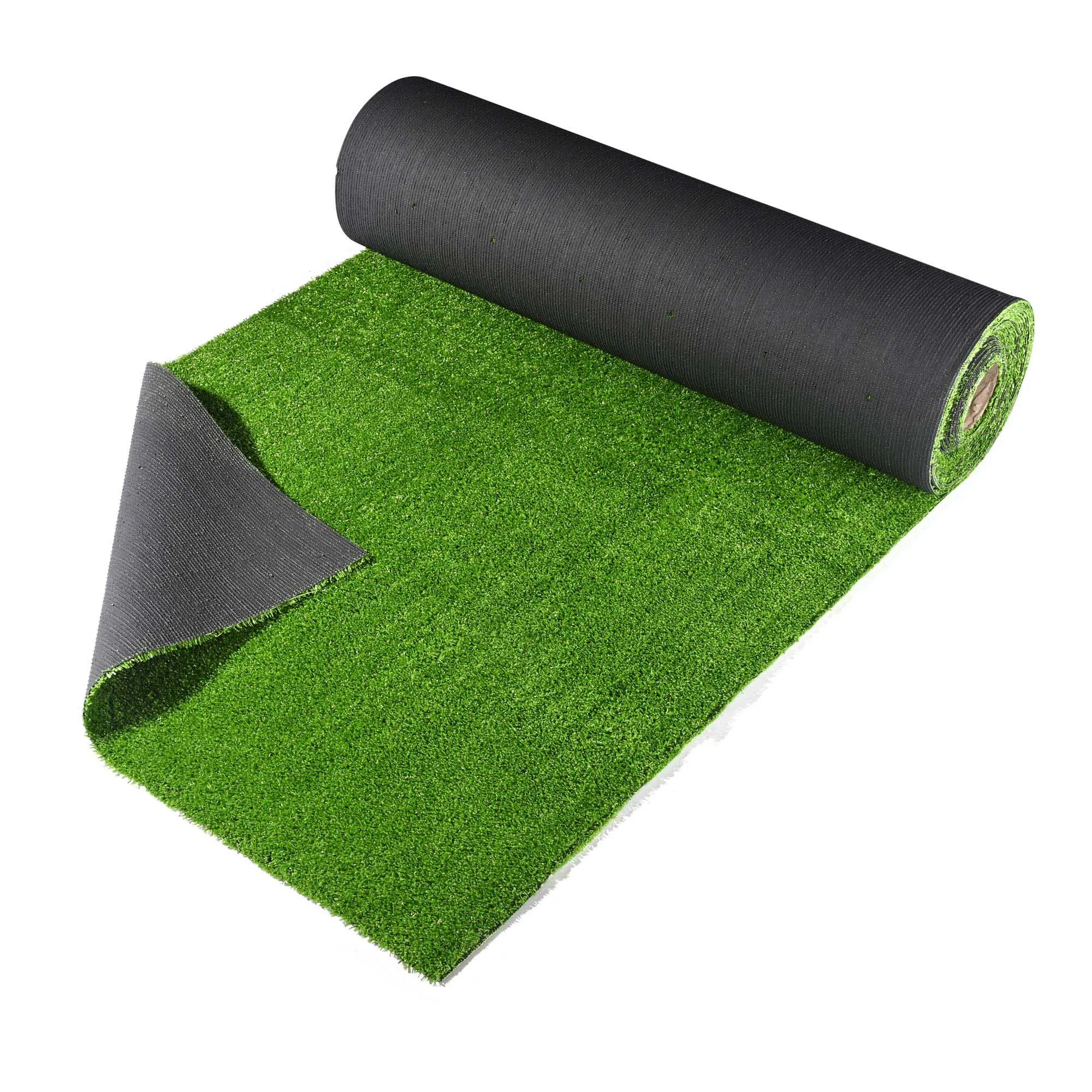 Realistic Synthetic Artificial Grass Mat 3ft x 33ft with 3/8" grass blades height Indoor Outdoor Garden Lawn Landscape Turf