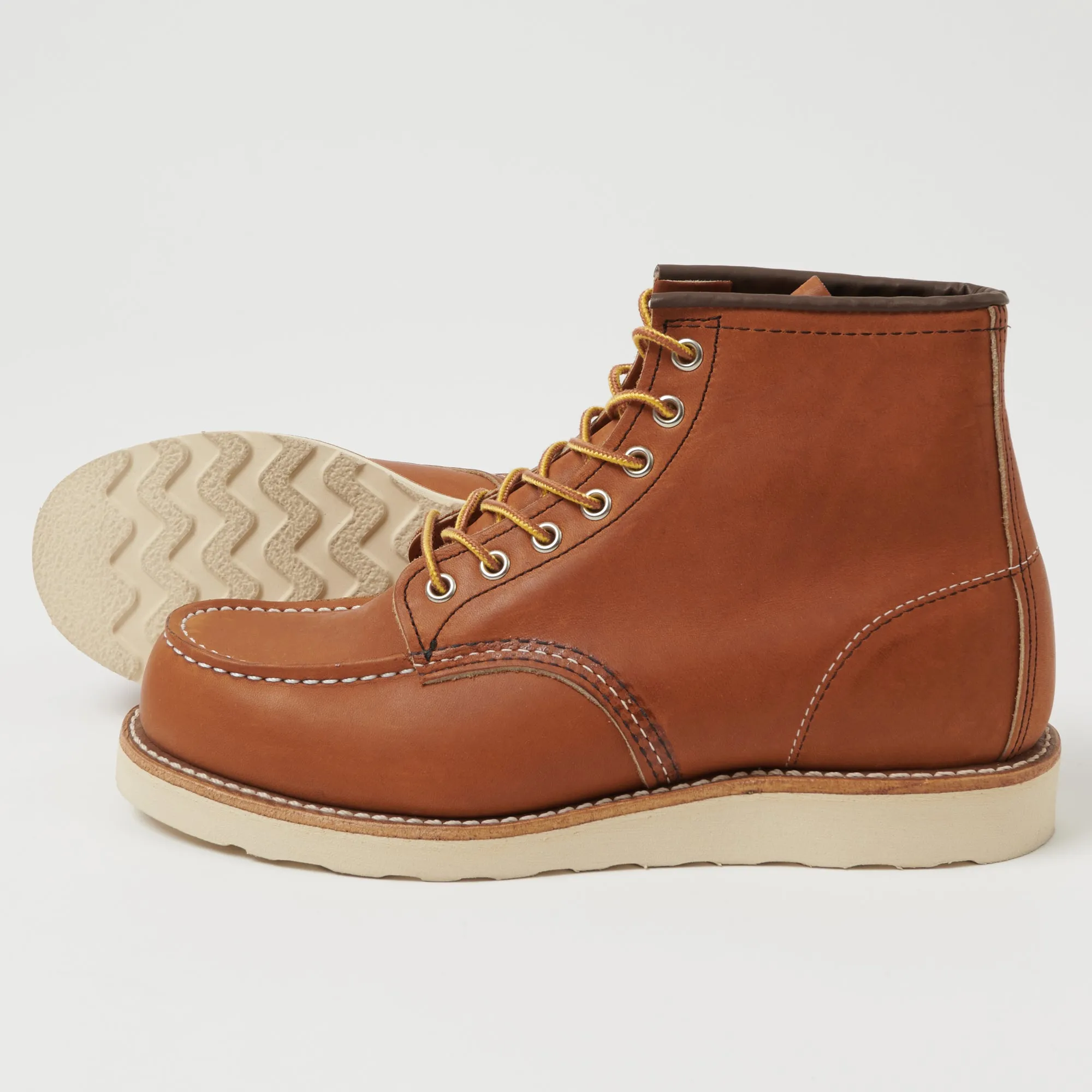 Red Wing 0875 Moc Toe Boots - Oro Original