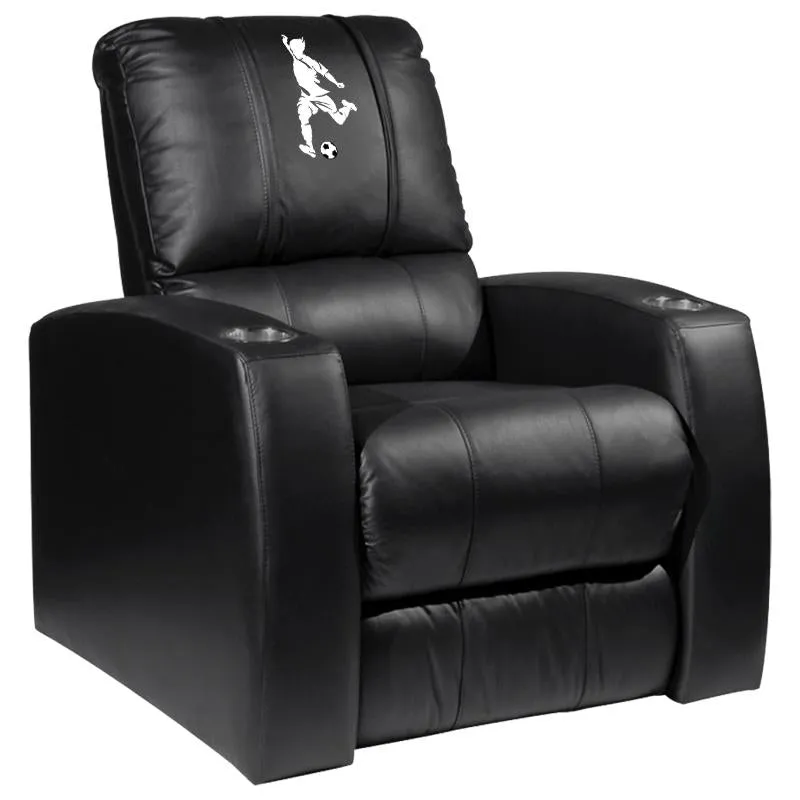 Relax Recliner with Soccer Logo Panel