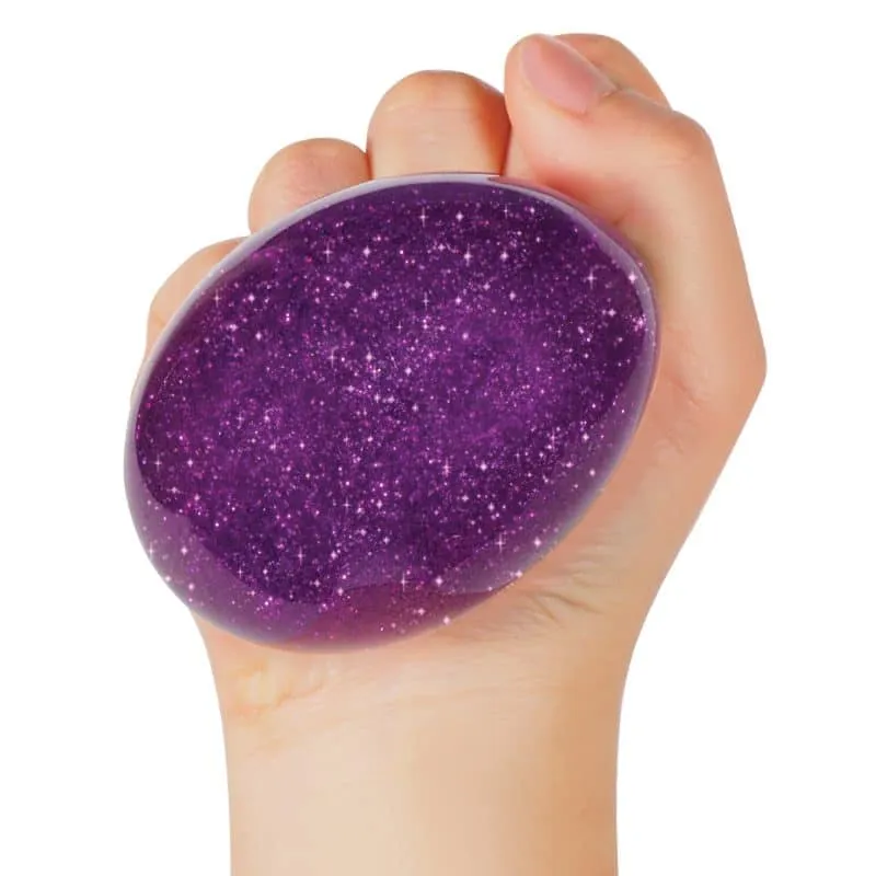 Schylling NeeDoh Stardust Squeeze Ball - One Random Color Pick