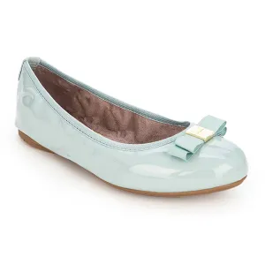 SHEA Ballet Flat Shoes - Mint Patent