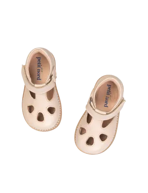 T-Bar Sandal - Cream